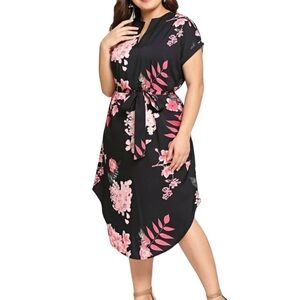 SHEIN Floral print  dress Sz M